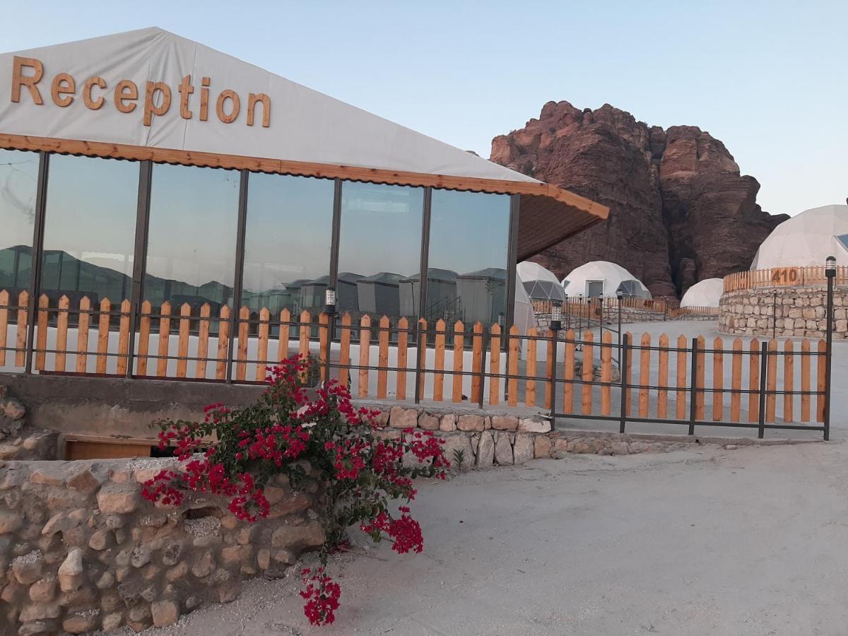 The Rock Camp Petra Hotel Wadi Musa Eksteriør billede