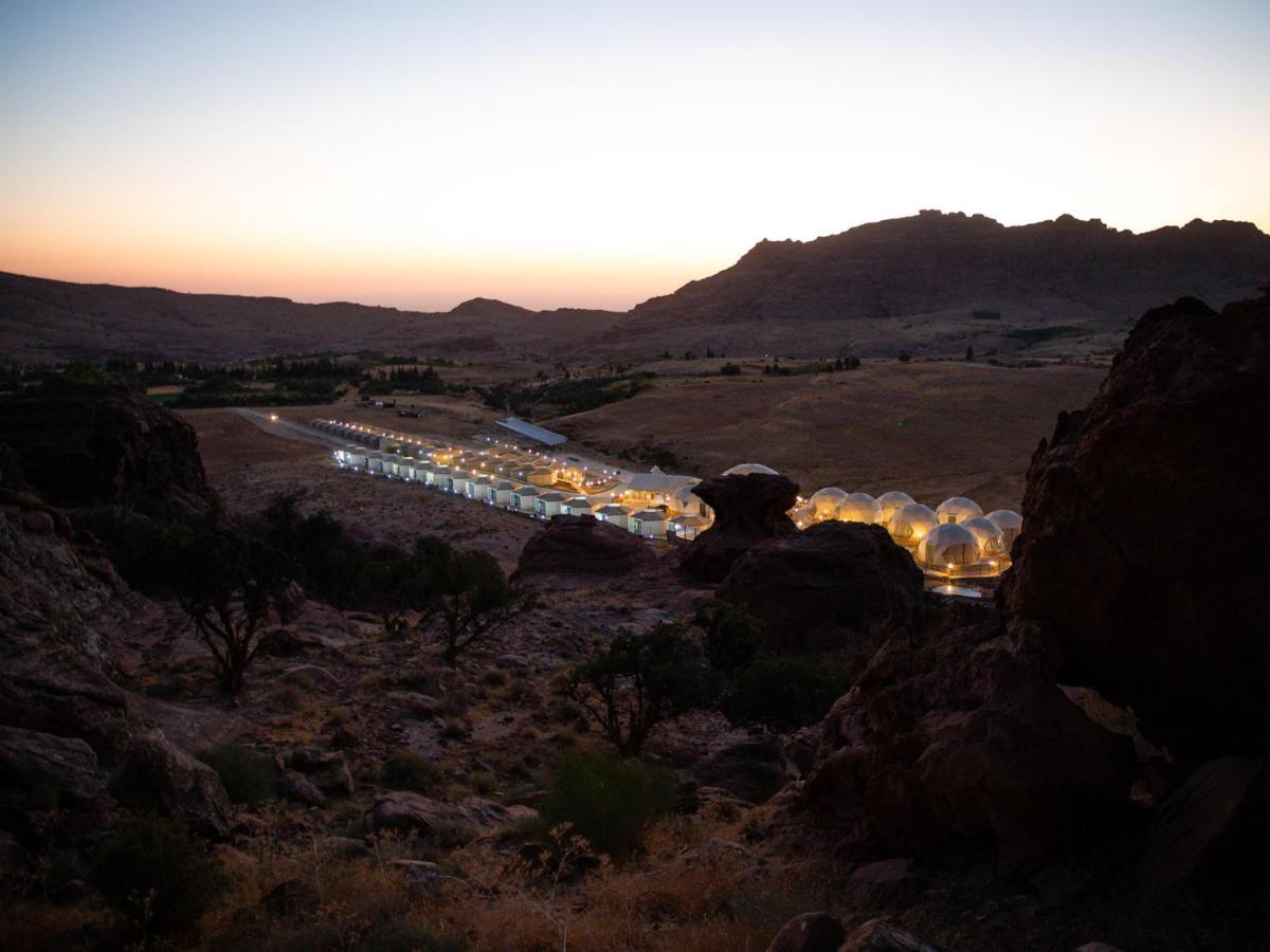 The Rock Camp Petra Hotel Wadi Musa Eksteriør billede